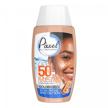 Golden Beige Pixxel SunScreen Protection