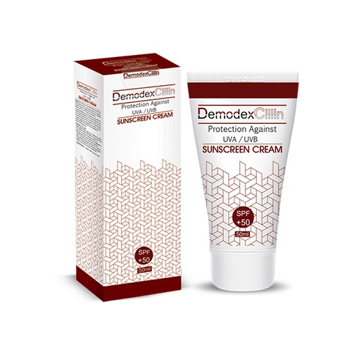 Demodexcilin sunscreen cream